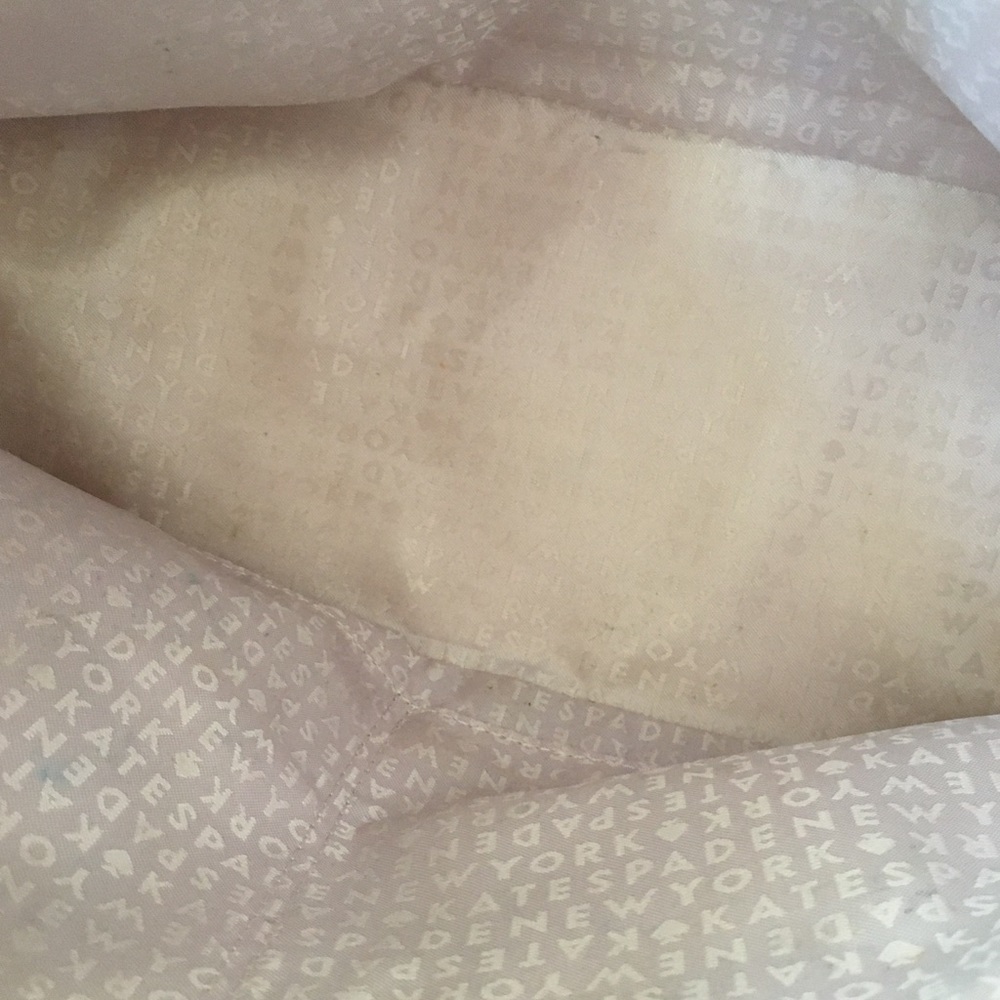 Kate Spade Ramey Haven Lane Pink Polka Dot Purse - Picture 11 of 12